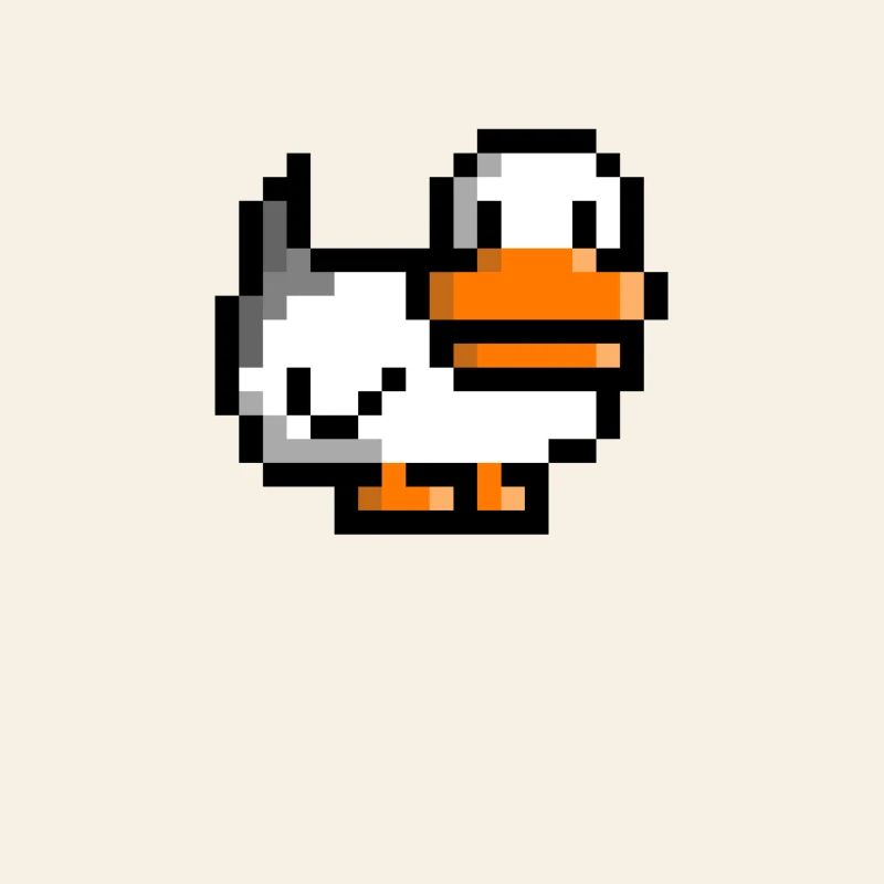 Retro duck