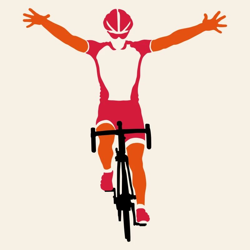 bicicleta de carreras, finish