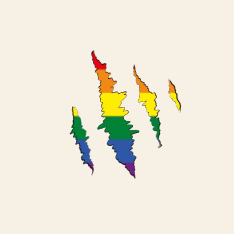 Griffe arc-en-ciel Scratch Trace