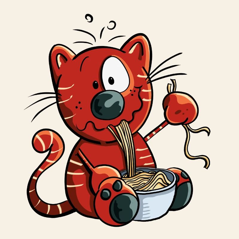 Mignon chat comique