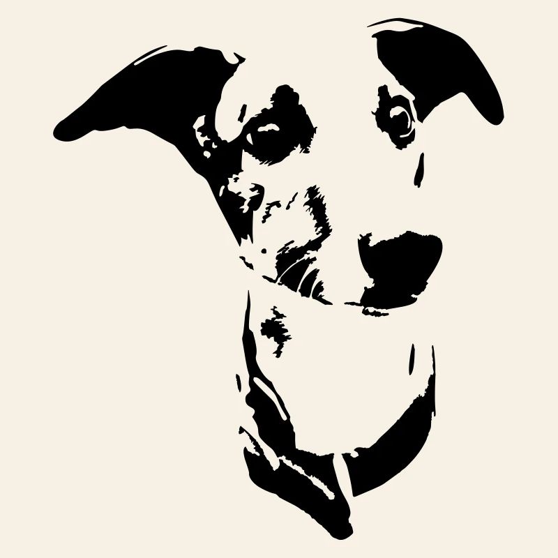 Tête de whippet