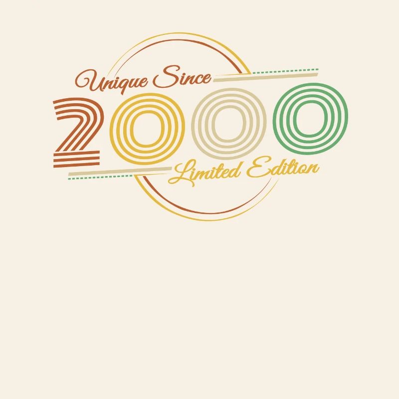 2000 Geburtstag Retro Unique Since 2000