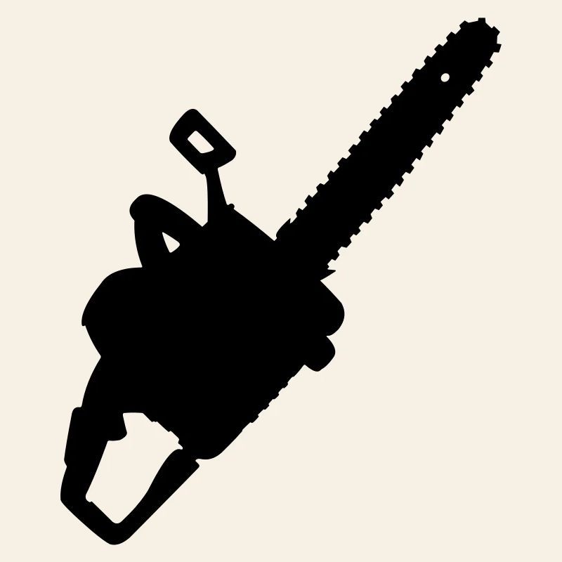 Chainsaw for jackdaw, carpenter or woodbewe