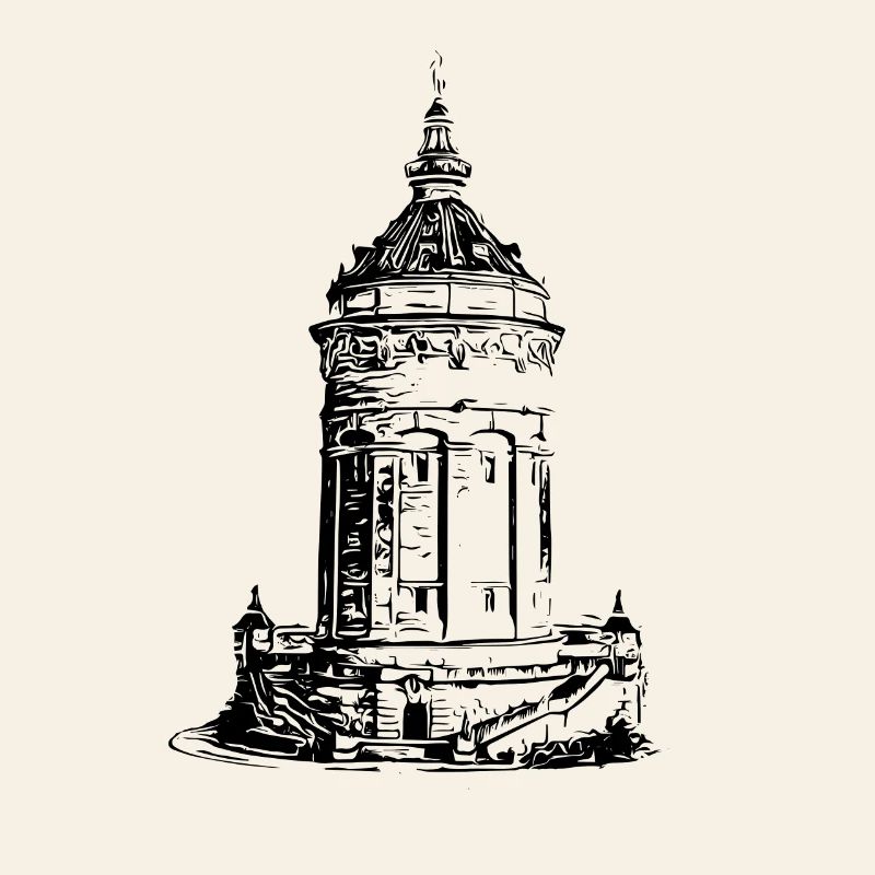 Mannheimer Wasserturm Mannheim