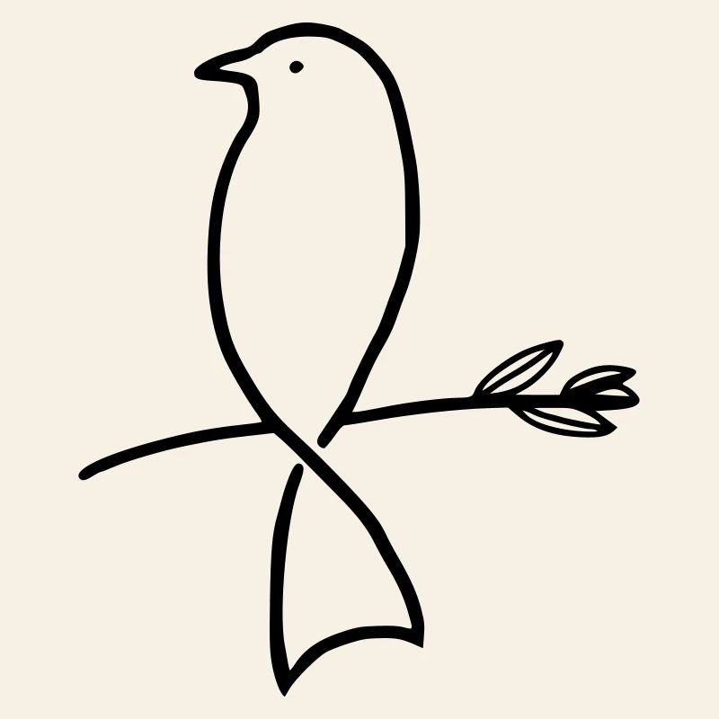Oiseau sur une branche