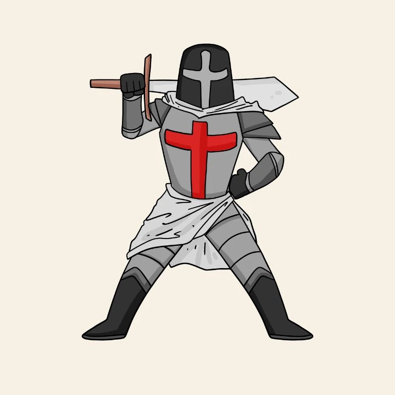 Templar Sword Cross