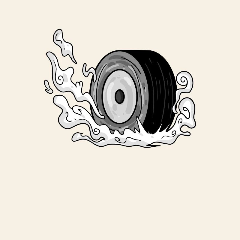 Pneus à la dérive