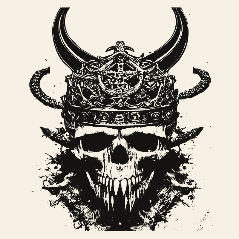Wikinger Schädel Valhalla Viking