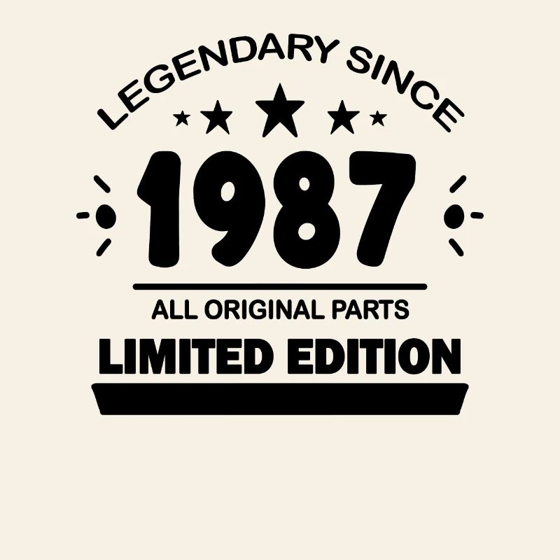 Année de construction 1987 - né en 1987