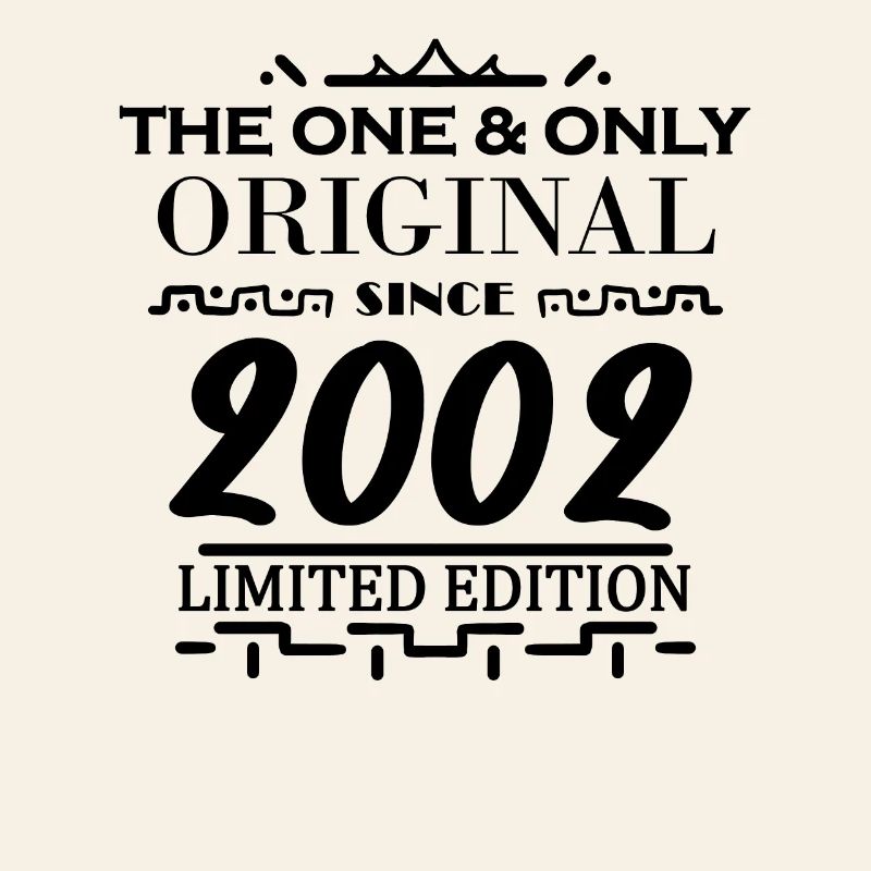 2002 - Année de construction 2002 - Né en 2002