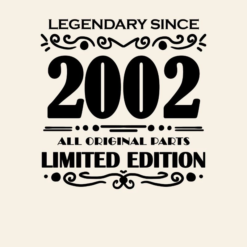 2002 - Né 2002 - Année de construction 2002