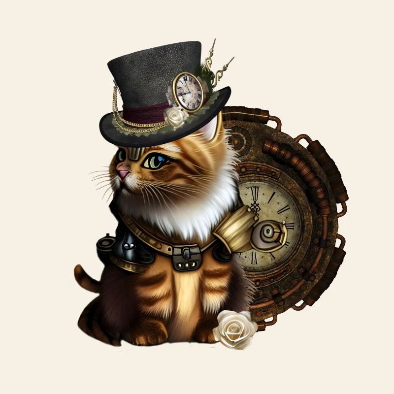 These Steampunk kittens will make your heart go