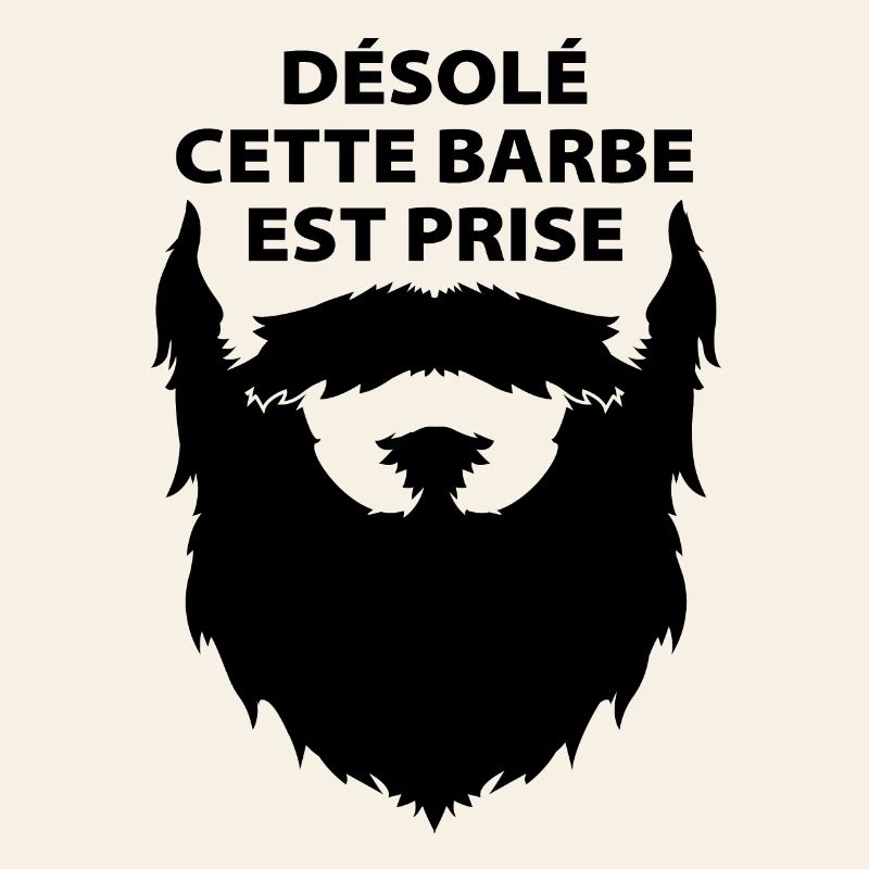 Désolé cette barbe est prise