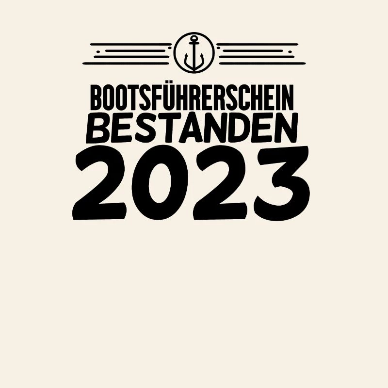 Bootsführerschein 2023 Motorboot Geschenk