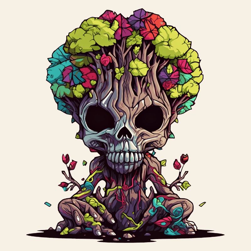 Tree Skull Bloom