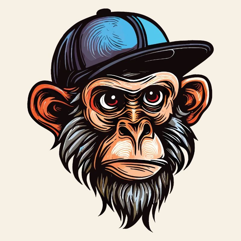 Lustiger Affe