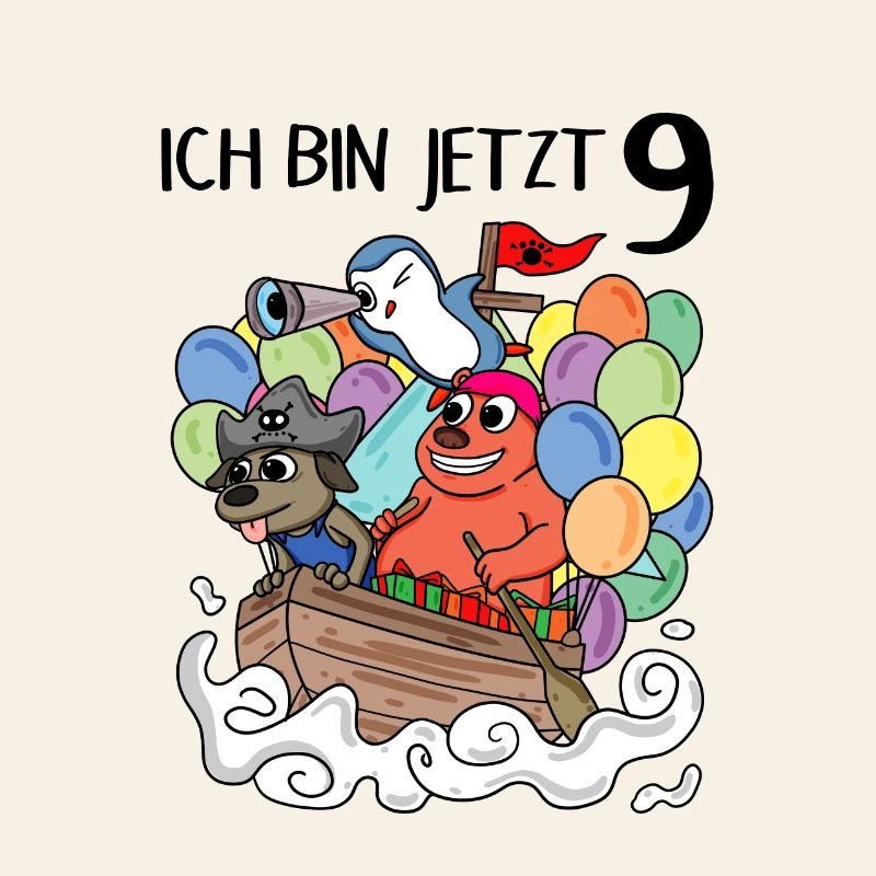9 Geburtstag Piratenschiff Kindergeburtstag