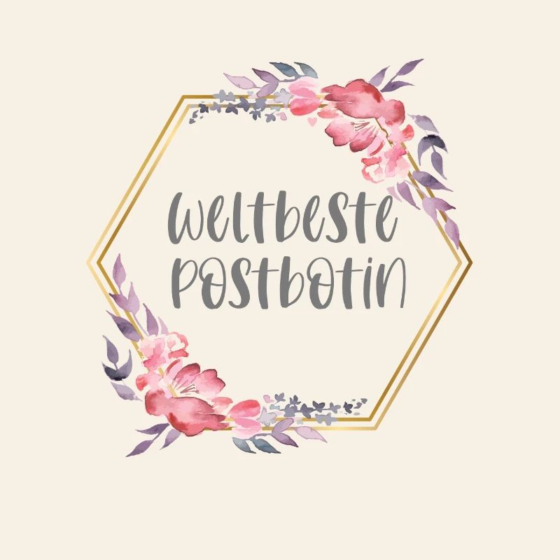 Weltbeste Postbotin Post Beruf Geschenk