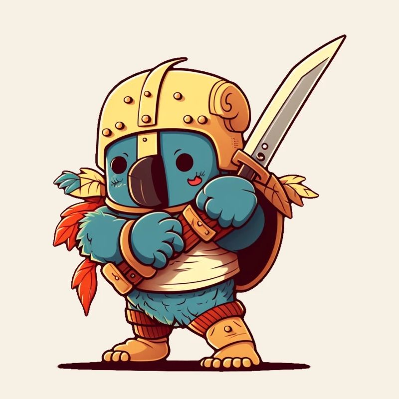 Chevalier Koala mignon