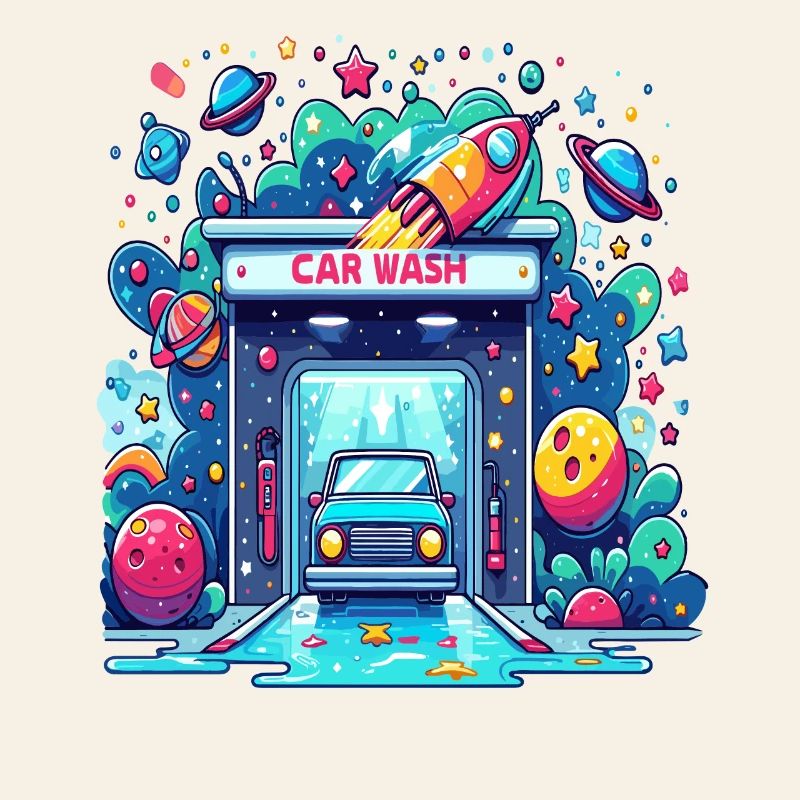 Lave-auto comique