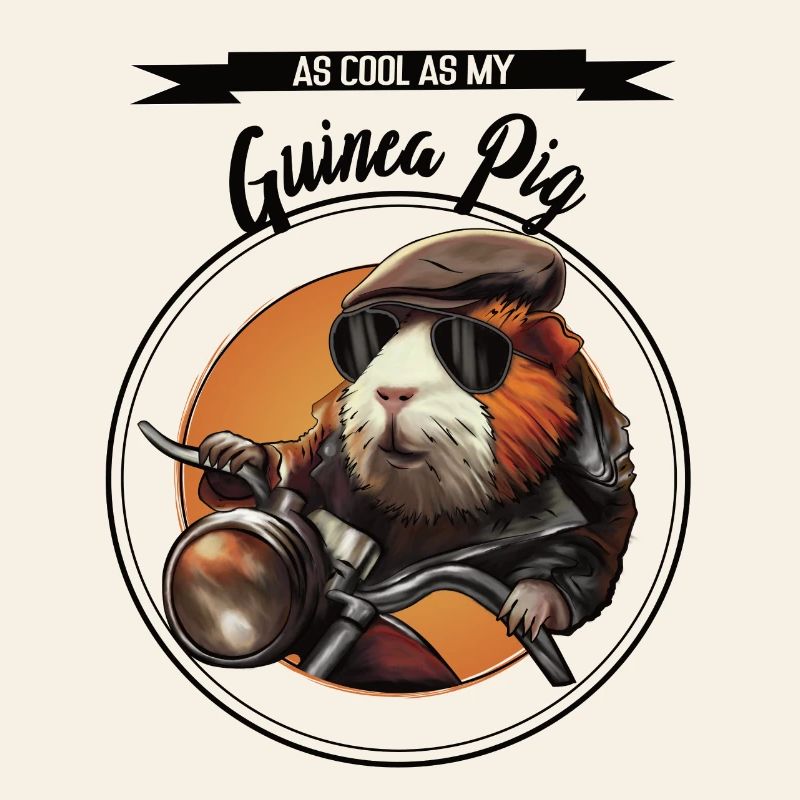 Cool guinea pig – statement design