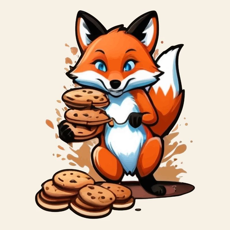 Biscuits et renards | Renard et chocolat