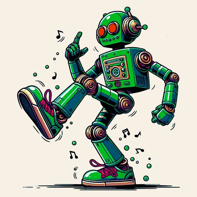 Danses de robots extraterrestres extraterrestres