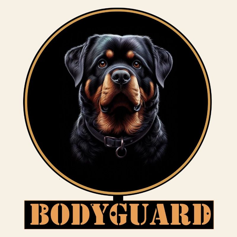 Garde du corps Rottweiler Ring Design