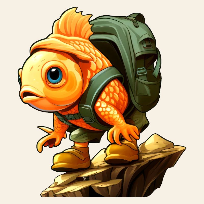 Fish Hiking / Mountaineering Fish