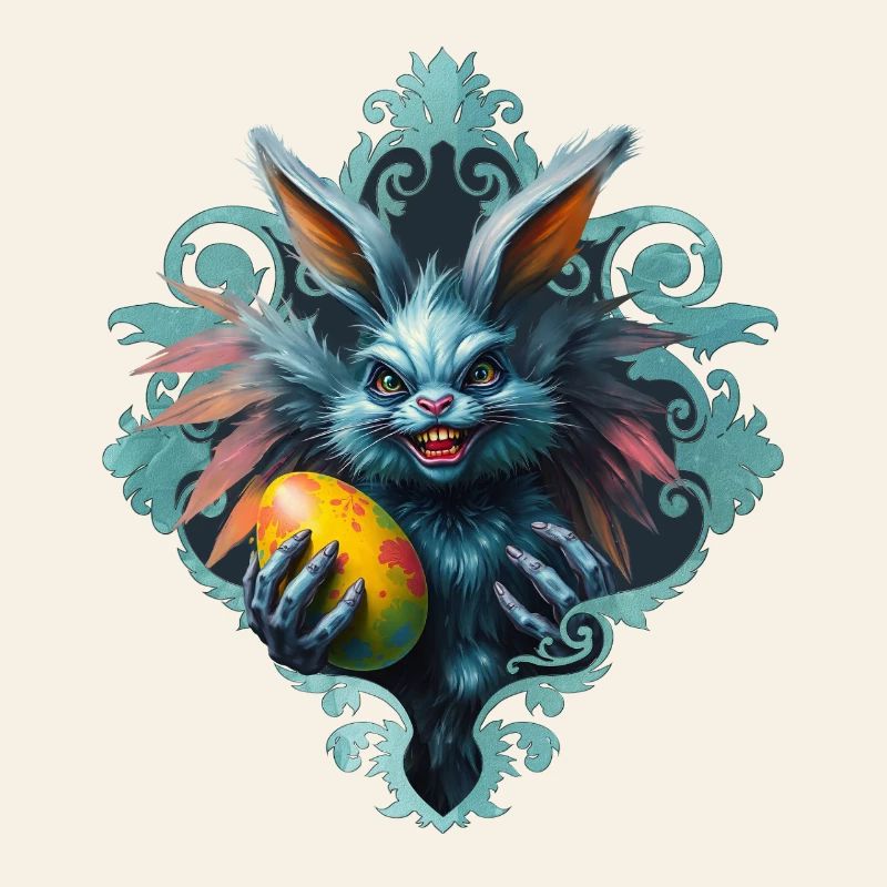 L’effrayant lapin de Pâques,