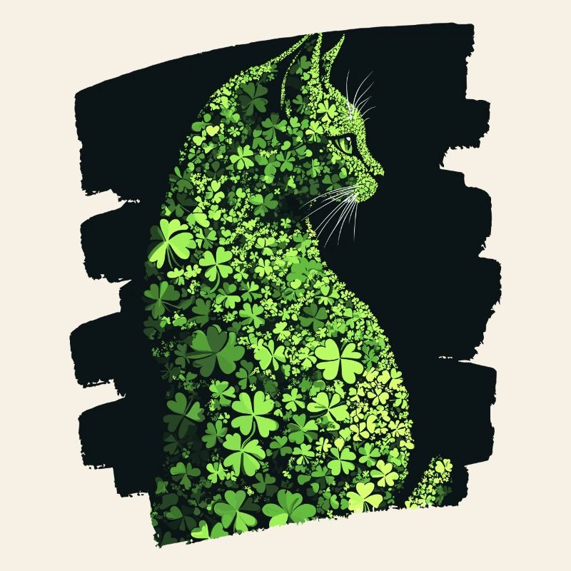 Chat de la Saint-Patrick