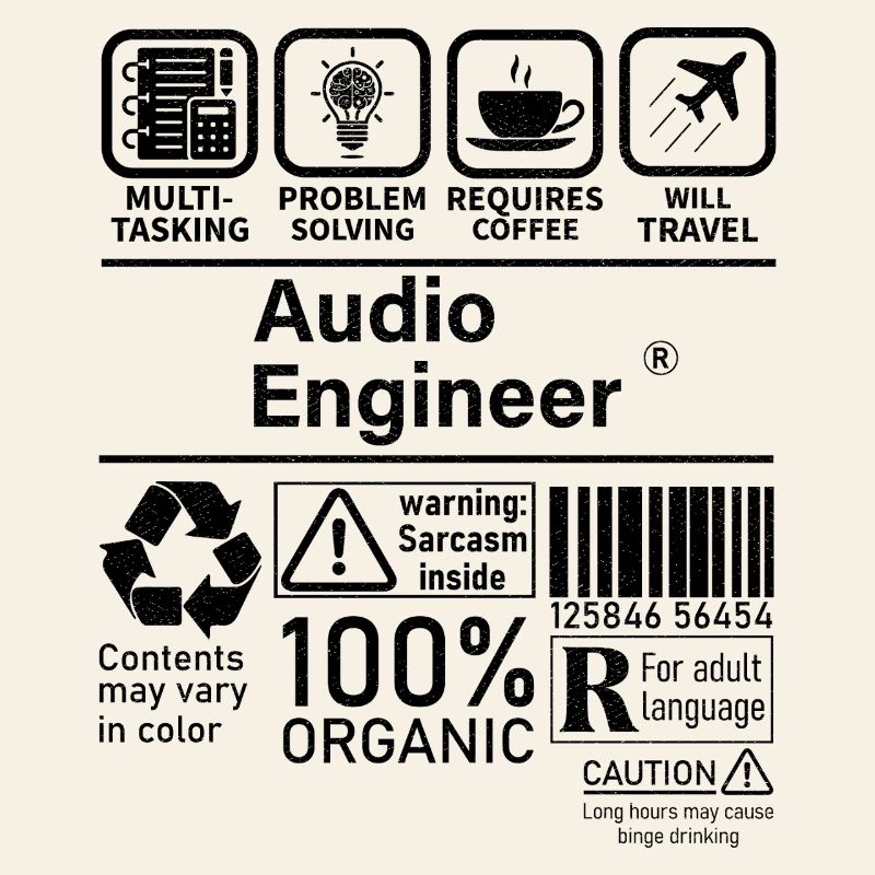 Ingénieur du son multitâche résolution de problèmes