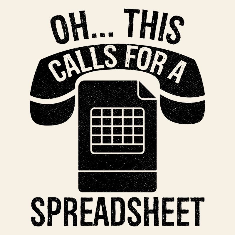 Oh this calls for a spreadsheet