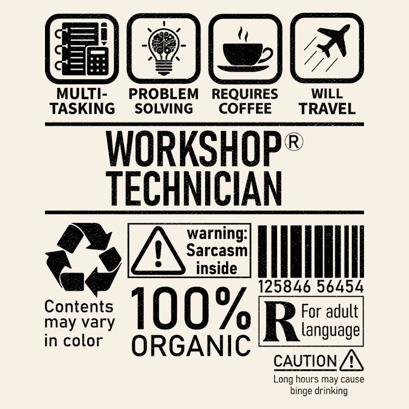 Technicien d’atelier multitâche résolution de problèmes