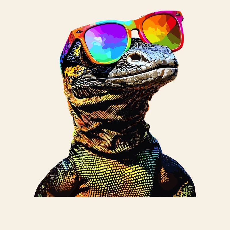 Waran Echse Reptil Komodowaran Bindenwaran Lizard