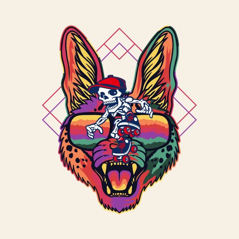 Pharaonic Neon Cat