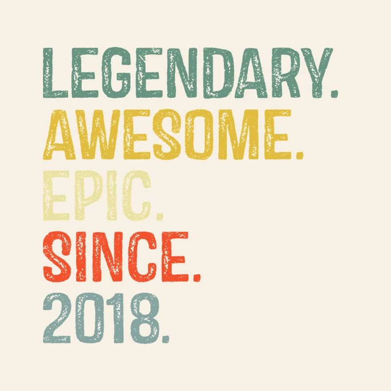 Bold Retro Rainbow Text Design