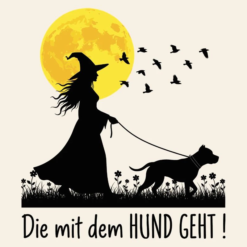 Die mit dem Pitbull geht !