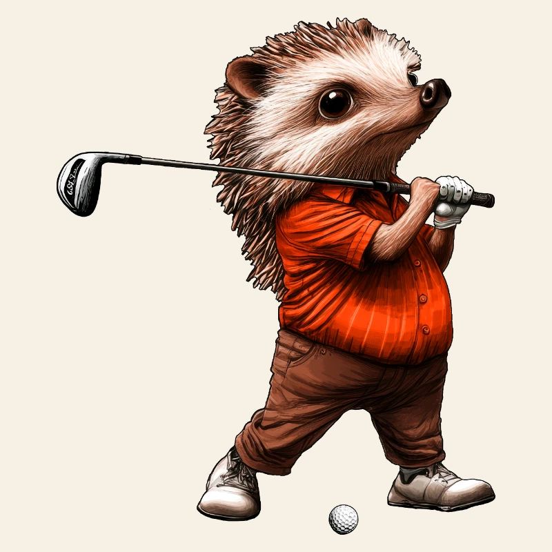 Hérisson de golf