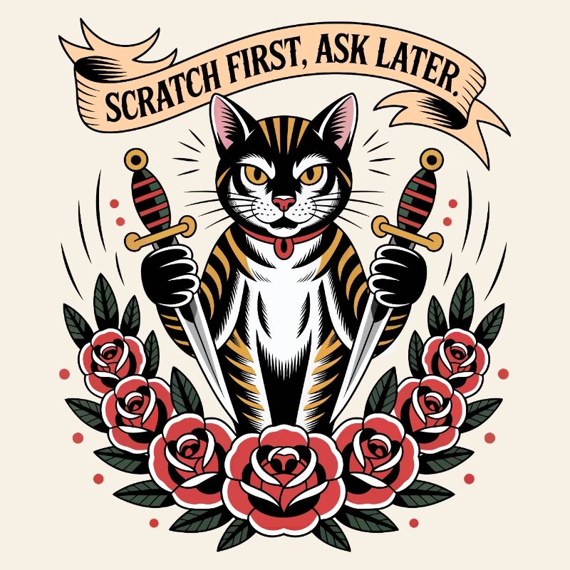 Scratch First Cat