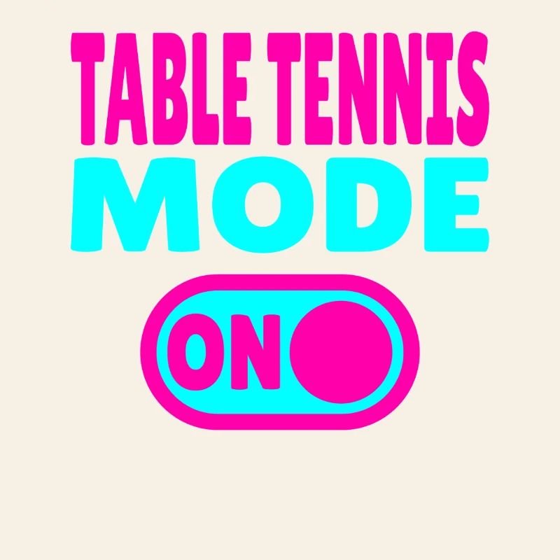 Mode tennis de table activé – Style de vie ping-pong