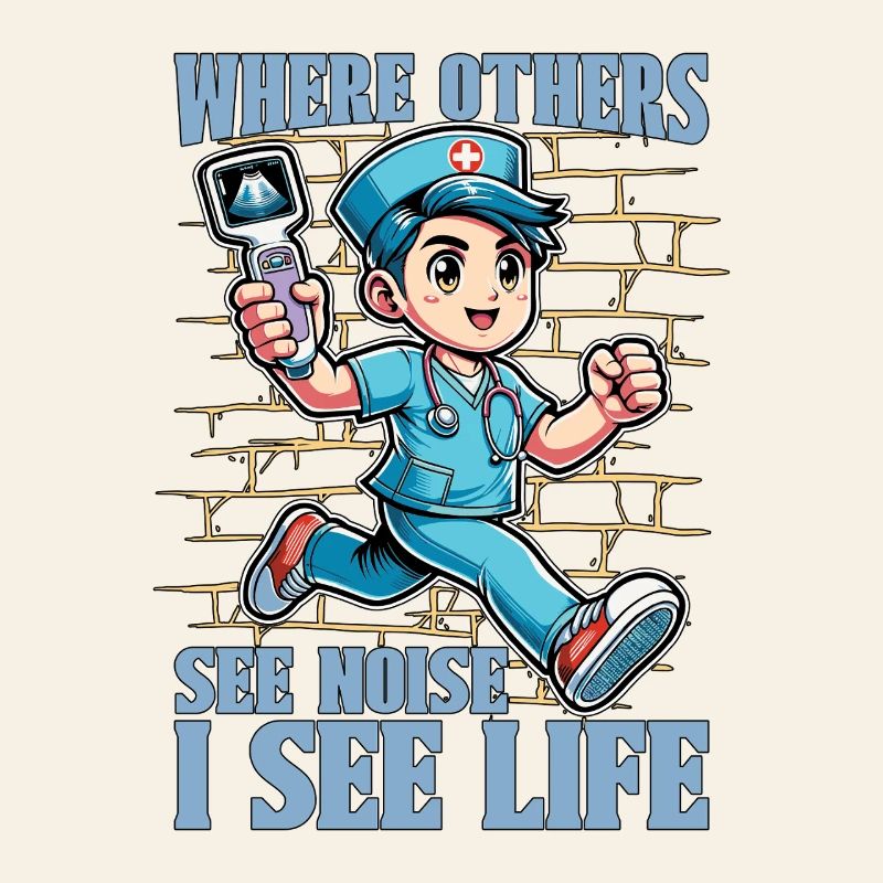 Sonographer Where Others See Noise Ultrasound