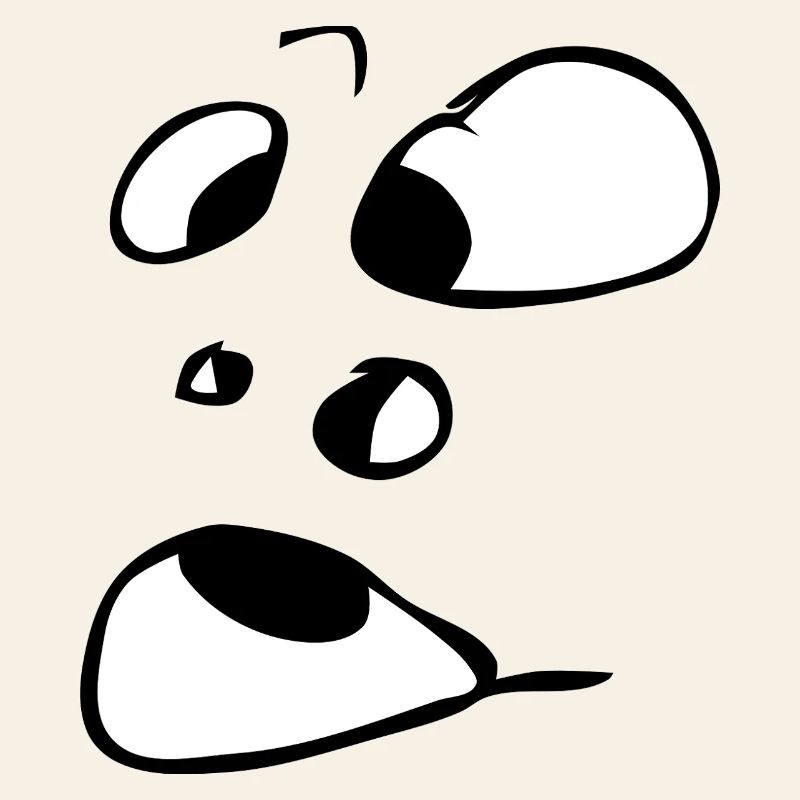 Ahh! Face Ghost Ghost Halloween Comic