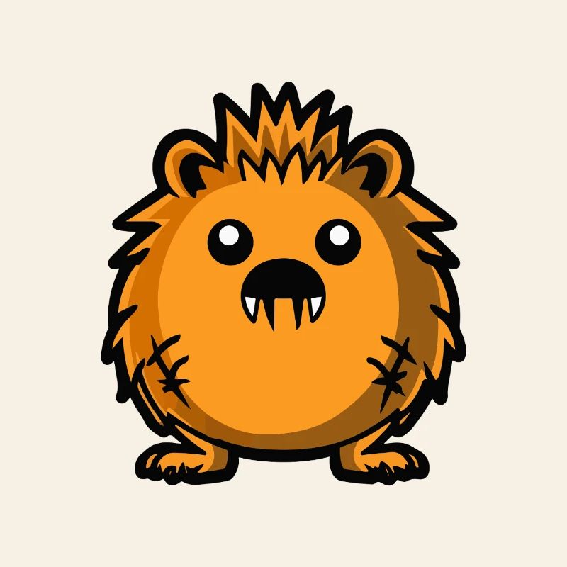 Hedgehog Halloween Comic Funny