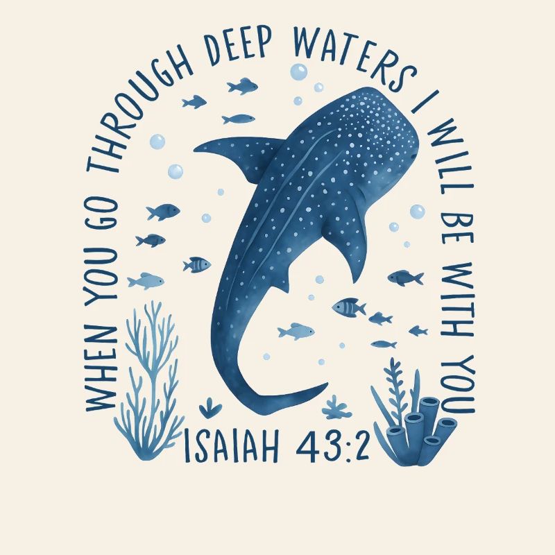 Deep Path Isa 43:2 Underwater