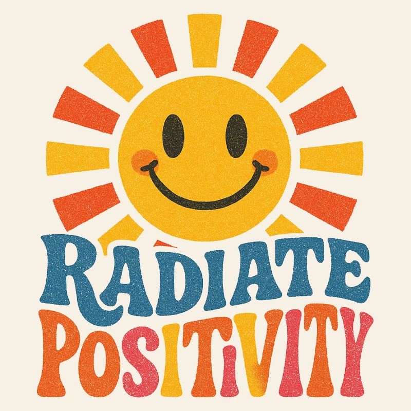 Sunburst Radiate Positivity