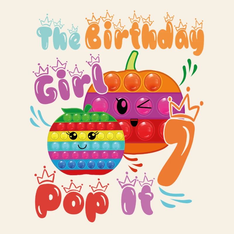 Das Geburtstagskind Pop-It 7