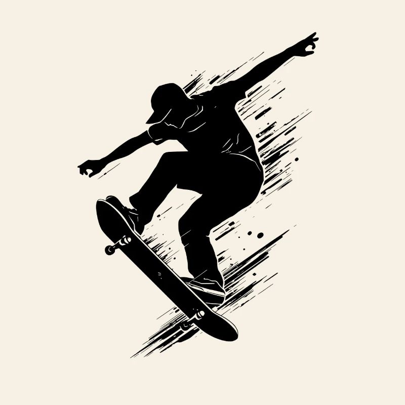 Skateboard Artwork Skateboarding