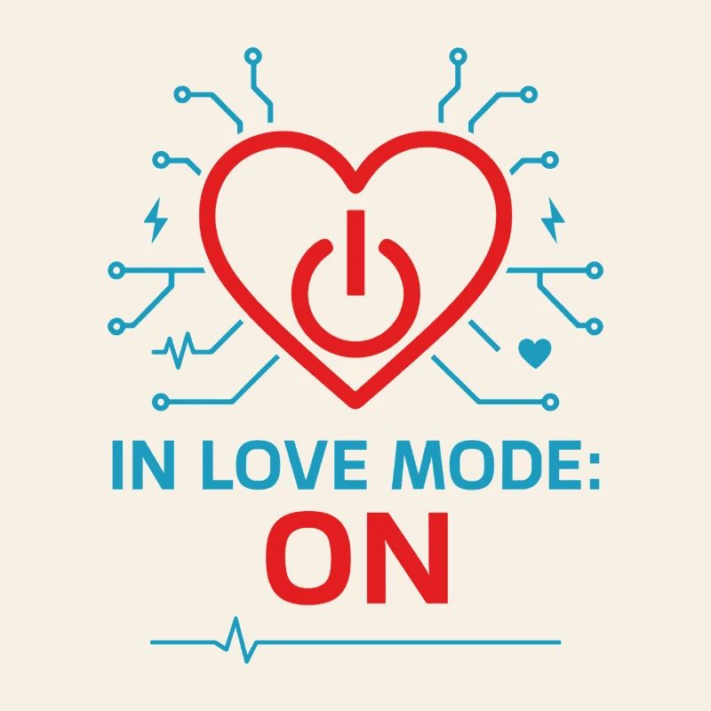 Verliebter Informatiker Techniker