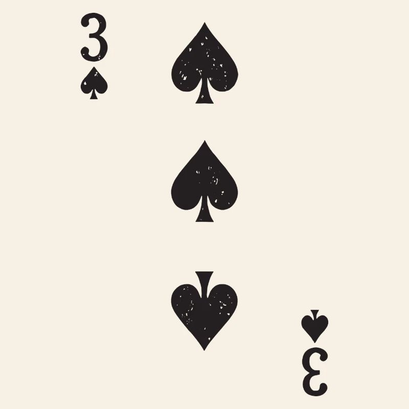 Three spades
